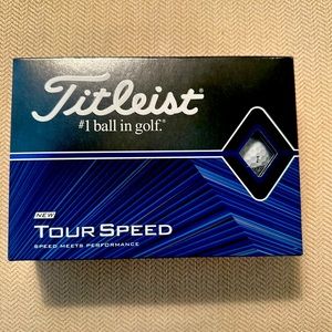 TITLEIST Tour Speed Golf Balls- brand new in box